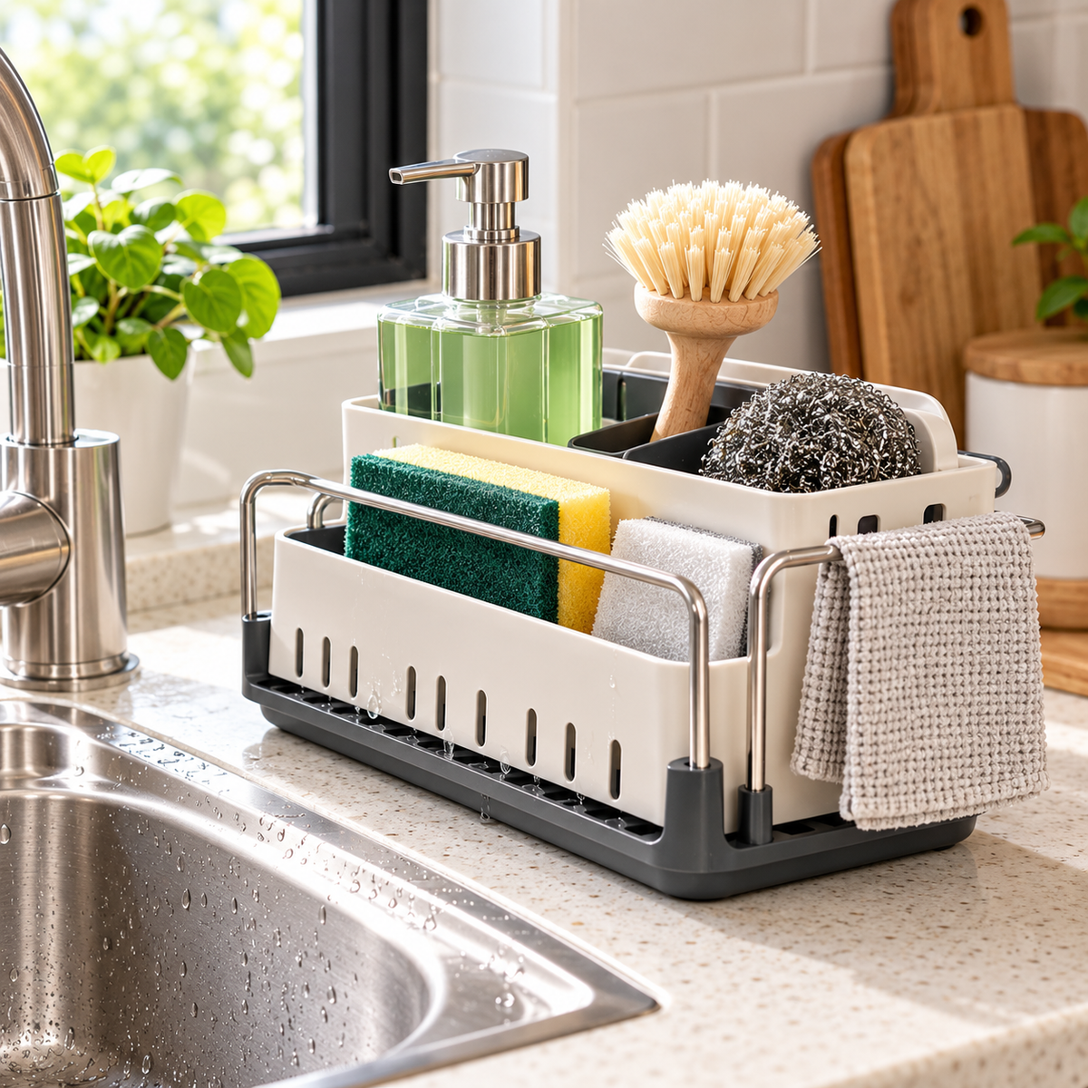 SinkNest Counter Organizer