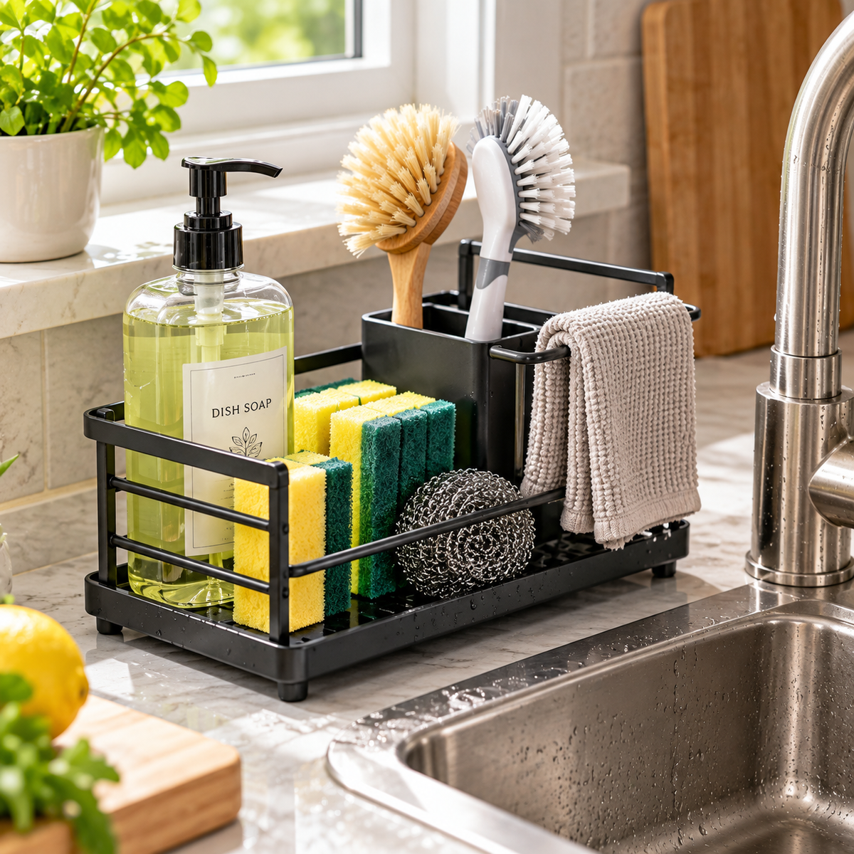 SinkNest Counter Organizer