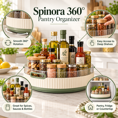 Spinora 360° Pantry Organizer