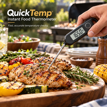 QuickTemp Instant Food Thermometer